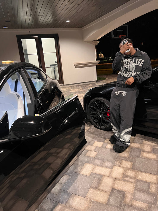 academy sweats black